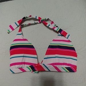 Striped bikini AE XL top